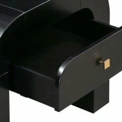 Hump Black Nightstand -WALKER EDISON Shop TOV B44100 4