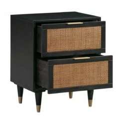 Sierra Noir Nightstand 10 Sierra Noir Nightstand -WALKER EDISON Shop TOV B44106 2