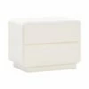 Sagura Cream Nightstand 2 Sagura Cream Nightstand -WALKER EDISON Shop TOV B54228 1