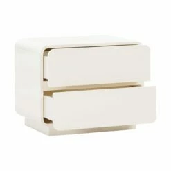 Sagura Cream Nightstand 10 Sagura Cream Nightstand -WALKER EDISON Shop TOV B54228 3