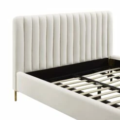 Angela Cream Queen Bed 11 Angela Cream Queen Bed -WALKER EDISON Shop TOV B6377 3