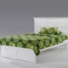 P Series Tarragon White Platform Bed