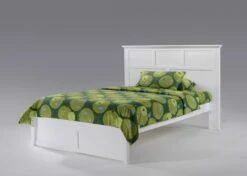 P Series Tarragon White Platform Bed
