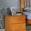 Tucson Nightstand Pecan -WALKER EDISON Shop Tucson Pecan NS