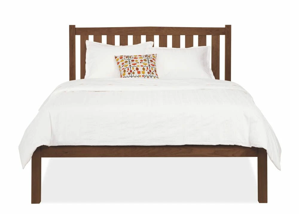 Crown Mission Wood Bed W/High Foot 4 Crown Mission Wood Bed W/High Foot - Image 2
