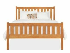 Crown Mission Wood Bed W/High Foot 9 Crown Mission Wood Bed W/High Foot -WALKER EDISON Shop VFM CM HF 2