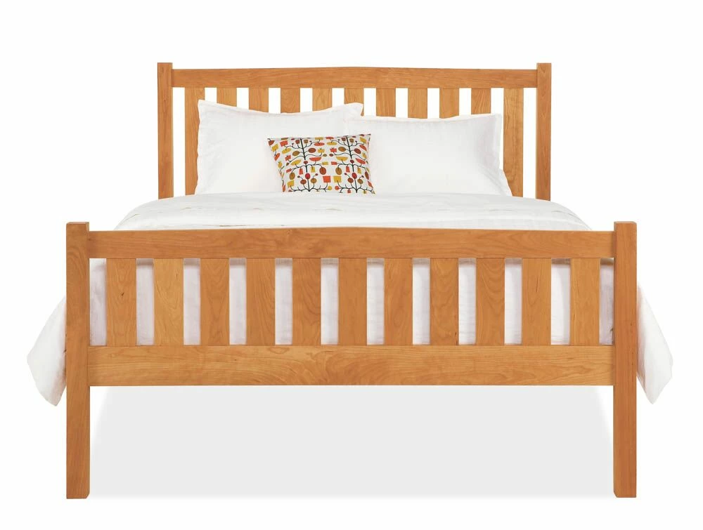 Crown Mission Wood Bed W/High Foot 5 Crown Mission Wood Bed W/High Foot - Image 3
