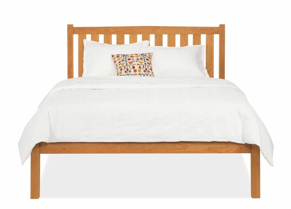 Crown Mission Wood Bed W/High Foot 6 Crown Mission Wood Bed W/High Foot - Image 4