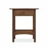 Heartwood 1-Drawer High Nightstand -WALKER EDISON Shop VFM HWNS NS