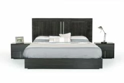 Modrest Ari Italian Modern Grey Nightstand -WALKER EDISON Shop VIG VGACARI NS 1