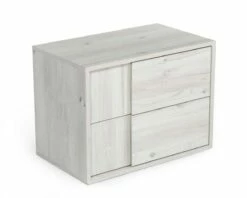 Nova Domus Asus - Italian Modern White Washed Oak Nightstand -WALKER EDISON Shop VIG VGACASUS NS ASH 1