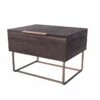 Nova Domus Benzon Italian Modern Dark Rovere Nightstand -WALKER EDISON Shop VIG VGACBENZON NS