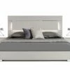 Queen Modrest Ethan Italian Modern Grey Bed