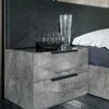 Nova Domus Ferrara - Modern Volcano Oxide Grey Nightstand -WALKER EDISON Shop VIG VGACFERRARA NS