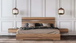 Nova Domus Lorenzo Italian Modern Light Oak Nightstand -WALKER EDISON Shop VIG VGACLORENZO NS 4