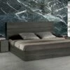 Nova Domus Lucia - Queen Italian Modern Matte Grey / Elm Grey Bed -WALKER EDISON Shop VIG VGACLUCIA GRY BED Q 1