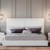 Modrest Nicla Italian Modern White Bed -WALKER EDISON Shop VIG VGACNICLA BED