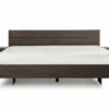 Modrest Selma Modern Dark Aged Oak Bed -WALKER EDISON Shop VIG VGEDSELMA BED