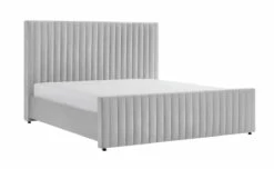 Modrest Beverly - Modern Grey Velvet Bed