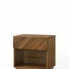 Nova Domus Kamela- Modern Walnut Nightstand -WALKER EDISON Shop VIG VGMA BR 128 NS 1