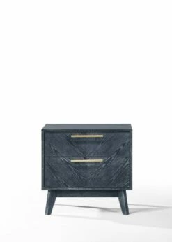 Modrest Diana - Modern Grey Ash Nightstand 8 Modrest Diana - Modern Grey Ash Nightstand -WALKER EDISON Shop VIG VGMABR 132 NS 2