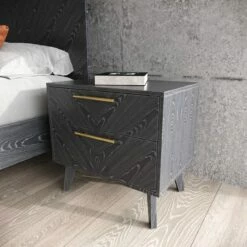 Modrest Diana - Modern Grey Ash Nightstand 10 Modrest Diana - Modern Grey Ash Nightstand -WALKER EDISON Shop VIG VGMABR 132 NS 4