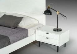Nova Domus Valencia Contemporary White Nightstand -WALKER EDISON Shop VIG VGMABR 76 NS 2
