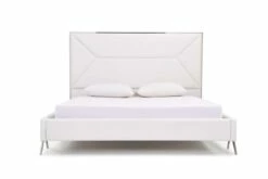 Modrest Candid Modern White Bed