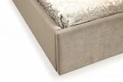 Modrest Moontide - Glam Beige Velvet & Brushed Brass Bed -WALKER EDISON Shop VIG VGVCBD1922 19 BED 3