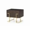 Modrest Moontide Modern Smoked Ash & Gold Nightstand -WALKER EDISON Shop VIG VGVCJ1922 D