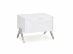 Modrest Candid Modern White Nightstand -WALKER EDISON Shop VIG VGVCN1109 1