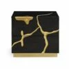 Modrest Aspen - Modern Wide Black And Gold Nightstand -WALKER EDISON Shop VIG VGVCN1801 BLKX NS W 1