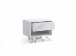 Modrest Legend Modern White Nightstand -WALKER EDISON Shop VIG VGVCN8111 WHT 2