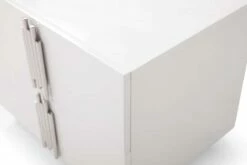 Modrest Token - Modern White & Stainless Steel Nightstand -WALKER EDISON Shop VIG VGVCN815 WHITE NS 5