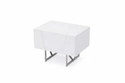 Modrest Chrysler Modern White Nightstand -WALKER EDISON Shop VIG VGVCN8978 WHT 1