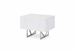 Modrest Chrysler Modern White Nightstand -WALKER EDISON Shop VIG VGVCN8978 WHT 2