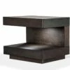 Modrest Esso Modern Brown Oak Nightstand -WALKER EDISON Shop VIG VGWCC521B OAK
