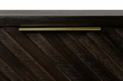 Modrest Daisy Mid-Century Dark Acacia Nightstand -WALKER EDISON Shop VIG VGWDKYOTO NS 3