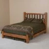 Hickory Jack Sawtooth Hickory Bed W/Low Profile Footboard -WALKER EDISON Shop VLF LCHJHLP1 BD