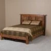 Rocky Creek Sawtooth Hickory Bed W/Low Profile Footboard
