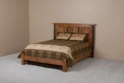 Rocky Creek Sawtooth Hickory Bed W/Low Profile Footboard