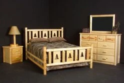 Montana Conventional Headboard -WALKER EDISON Shop VLF MONTANA NRPP HD 3
