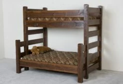 Barnwood Bunk Bed 8 Barnwood Bunk Bed -WALKER EDISON Shop VLF NBH9 BD 2
