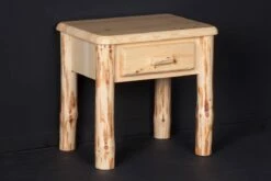 Wilderness Clear 1 Drawer Night Table