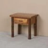 Sawtooth Hickory Honey Pine 1 Drawer Night Table -WALKER EDISON Shop VLF VHBNT1 HP NS