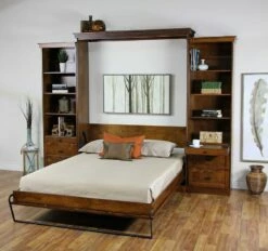 Lodge Vertical Queen Wall Bed -WALKER EDISON Shop WB LV 3