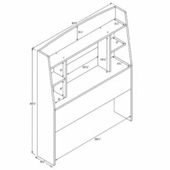Astrid Twin Headboard -WALKER EDISON Shop WHFT 0401 1 4