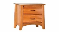 Willow 2 Drawer Nightstand Natural