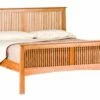 Willow Heritage Natural Platform Bed W/Cherry Spindles -WALKER EDISON Shop WILLOW HC NA