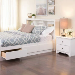 Full/Queen Bookcase Headboard -WALKER EDISON Shop WSH 6643 2